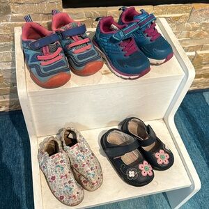 Girls healthy foot shape shoe bundle